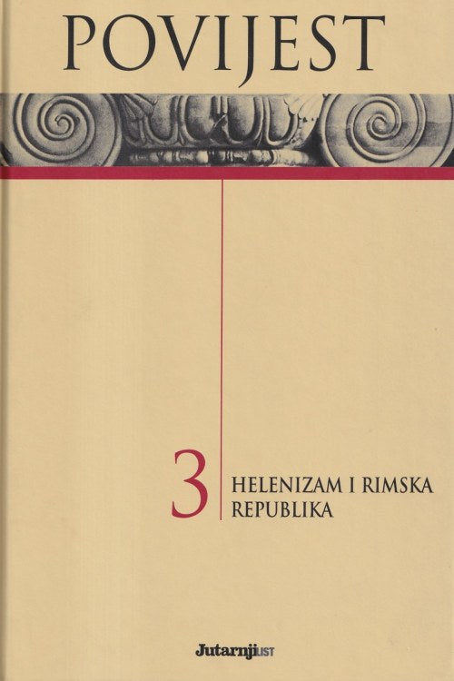 Povijest 3: Helenizam i rimska republika - Enrico Cravetto, naslovnica knjige