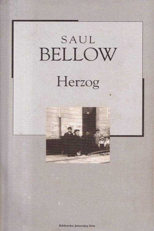 Herzog - Saul Bellow, naslovnica knjige