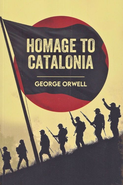 Homage to Catalonia - George Orwell, naslovnica knjige