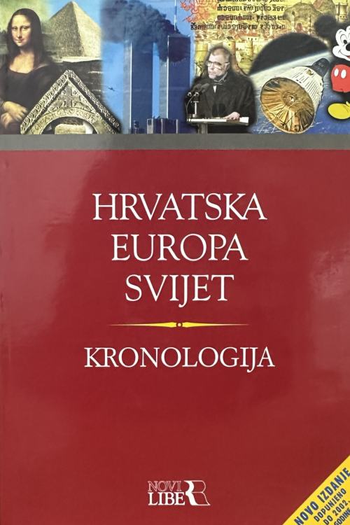 Hrvatska, Europa, Svijet: kronologija - Ivo Goldstein, naslovnica knjige