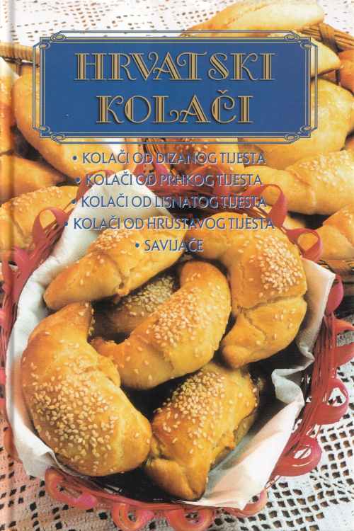 Hrvatski kolači - Lidija Šare, naslovnica knjige
