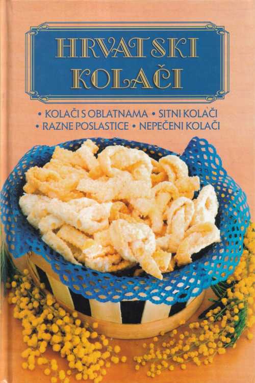 Hrvatski kolači - Lidija Šare, naslovnica knjige