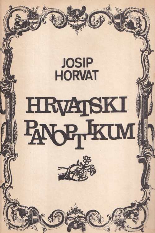 Hrvatski panoptikum - Josip Horvat, naslovnica knjige