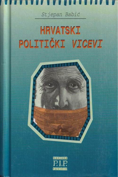 Hrvatski politički vicevi - Stjepan Babić, naslovnica knjige