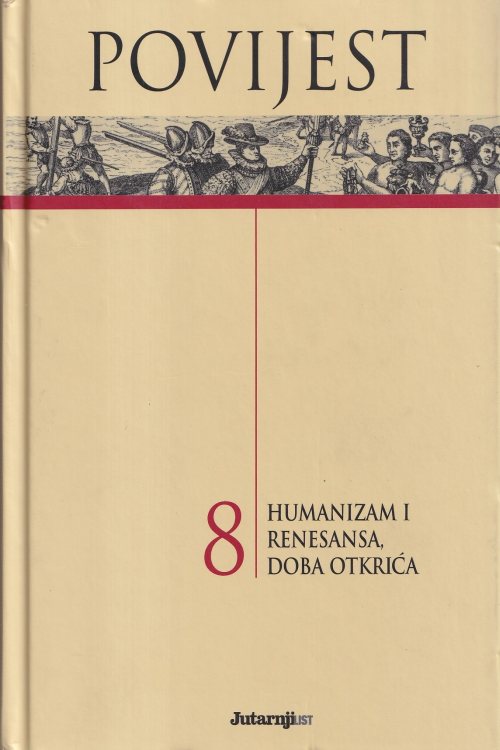 Povijest 8: Humanizam i renesansa, doba otkrića - Enrico Cravetto, naslovnica knjige