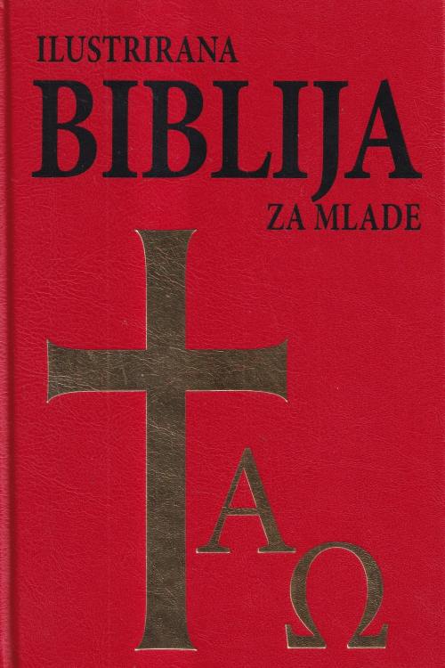 Ilustrirana Biblija za mlade, naslovnica knjige