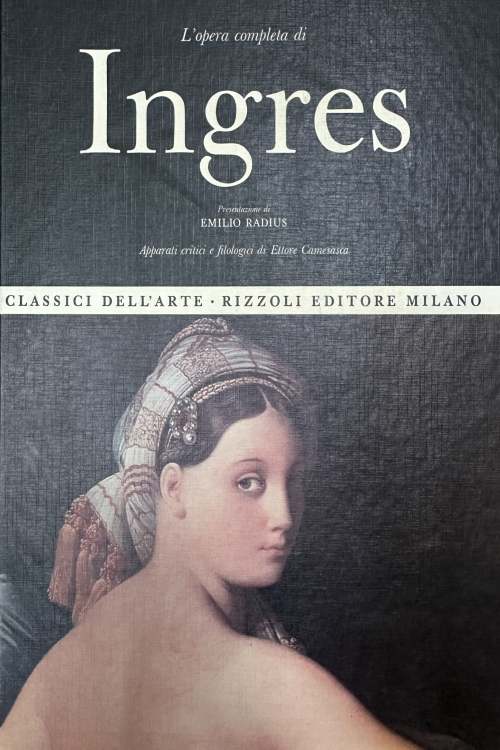 Classici dell'arte: Ingres - Emilio Radius, naslovnica knjige