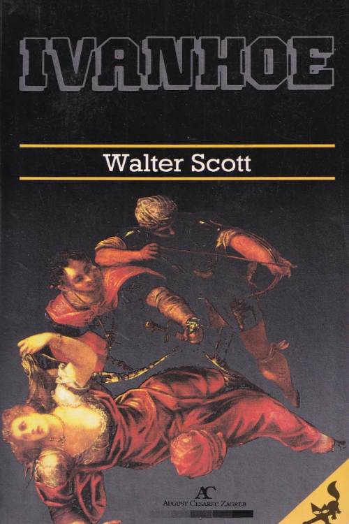Ivanhoe - Walter Scott, naslovnica knjige