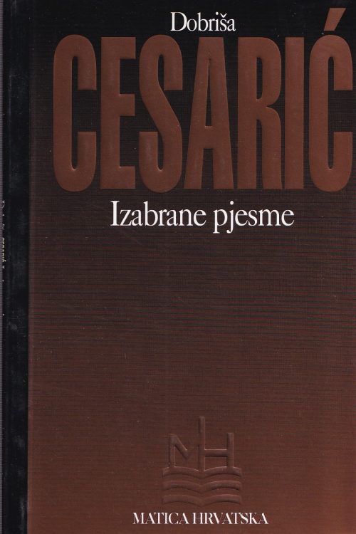 Izabrane pjesme - Dobriša Cesarić, naslovnica knjige