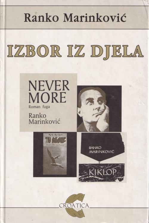 Izbor iz djela - Ranko Marinković, naslovnica knjige