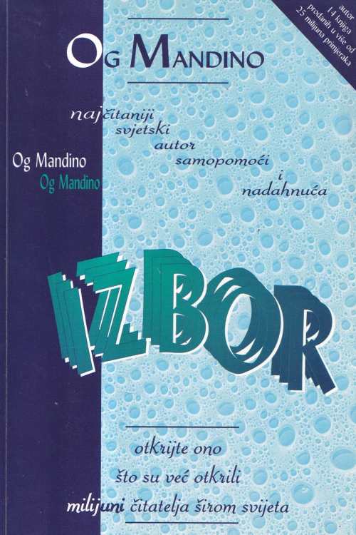 Izbor - Og Mandino , naslovnica knjige