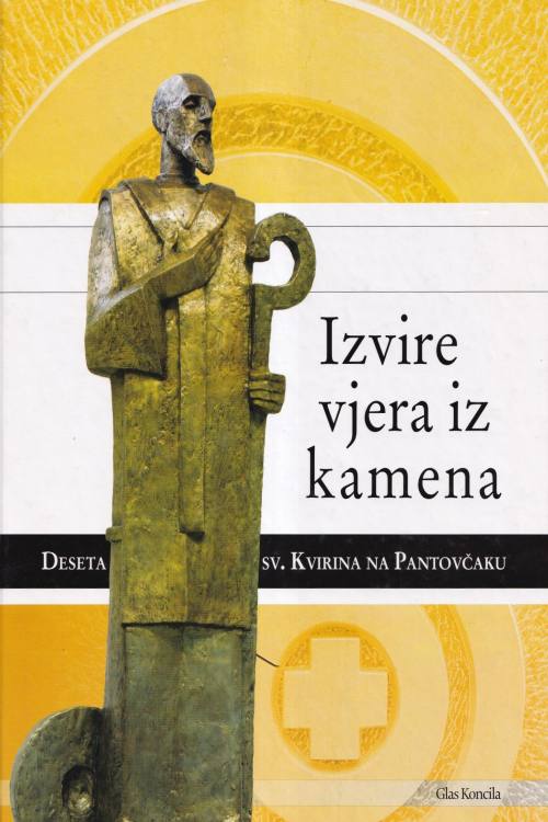 Izvire vjera iz kamena, naslovnica knjige