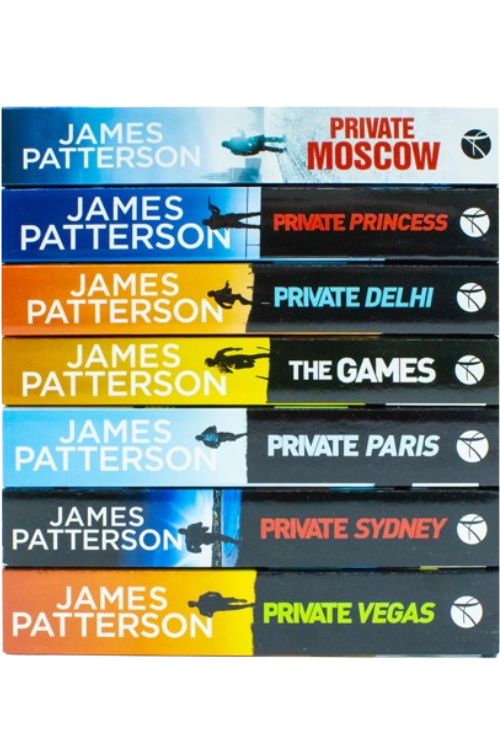 James Patterson 1 - 7 Collection, naslovnica knjige
