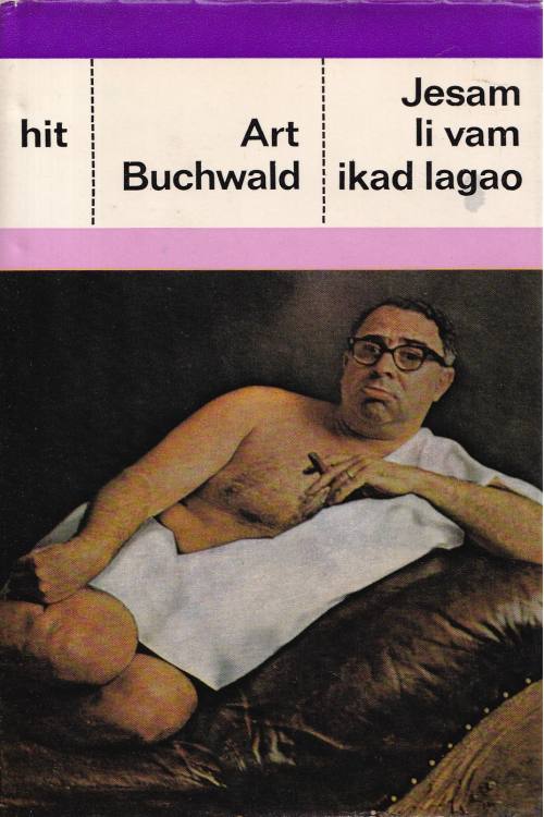 Jesam li vam ikad lagao - Art Buchwald, naslovnica knjige