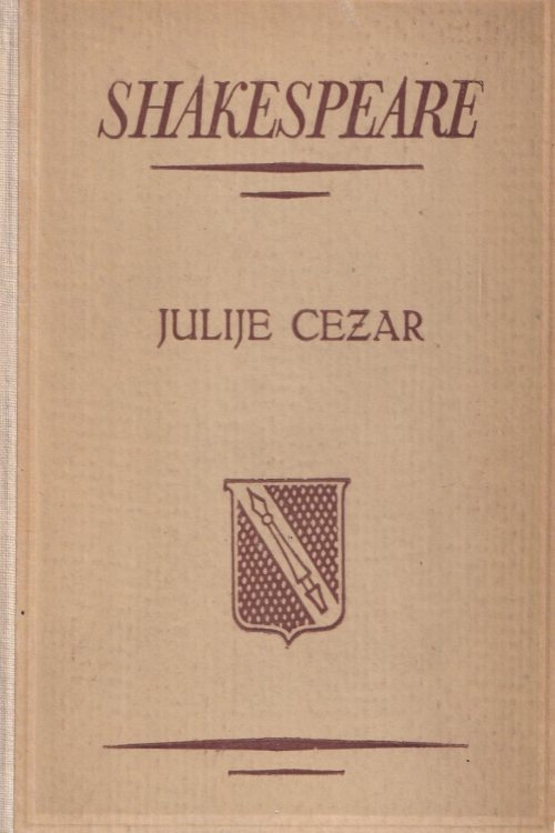 Julije Cezar - William Shakespeare, naslovnica knjige