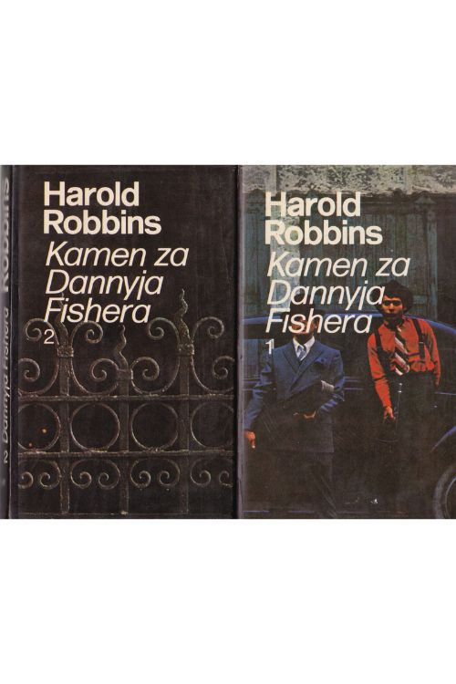Kamen za Dannyja Fishera 1-2 - Harold Robbins, naslovnica knjige
