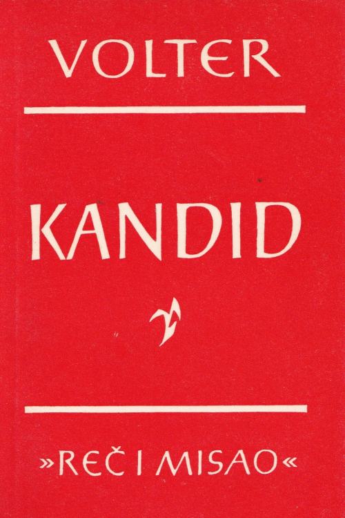 Kandid - Voltaire, naslovnica knjige