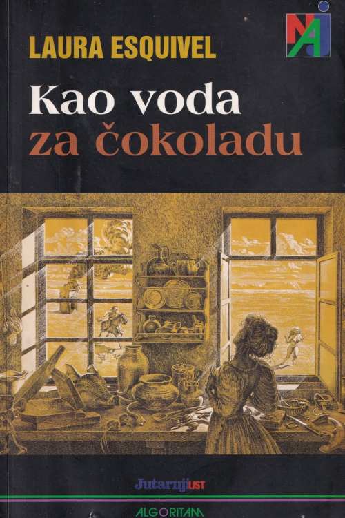 Kao voda za čokoladu - Laura Esquivel, naslovnica knjige