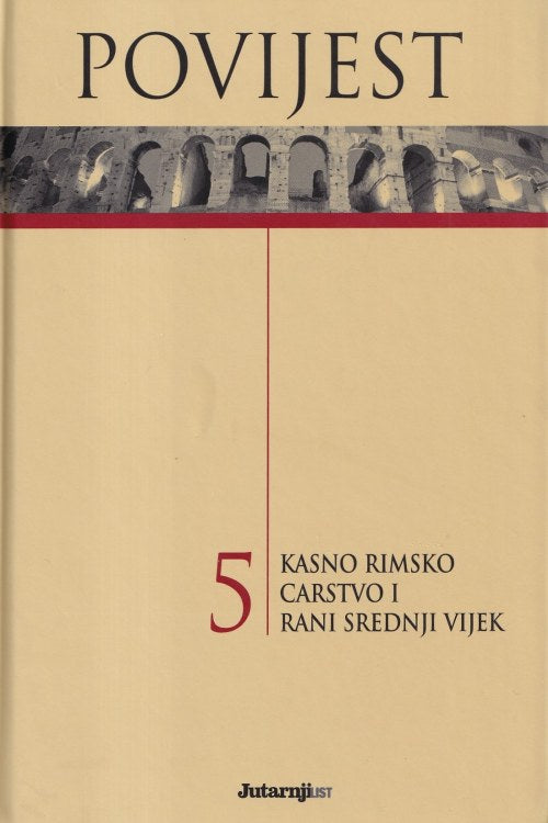 Povijest 5: Kasno Rimsko Carstvo i rani srednji vijek - Enrico Cravetto, naslovnica knjige