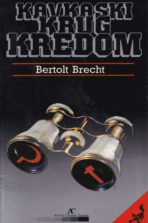 Kavkaski krug kredom - Bertol Brecht, naslovnica knjige