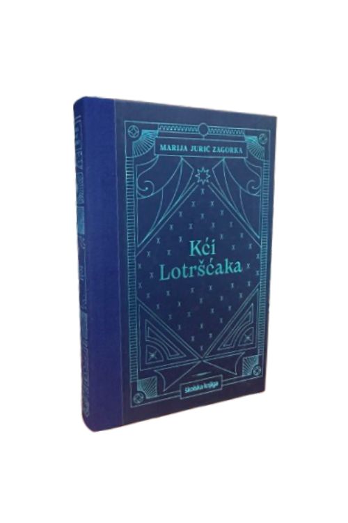 Kći lotrščaka - Marija Jurić Zagorka, plava naslovnica knjige