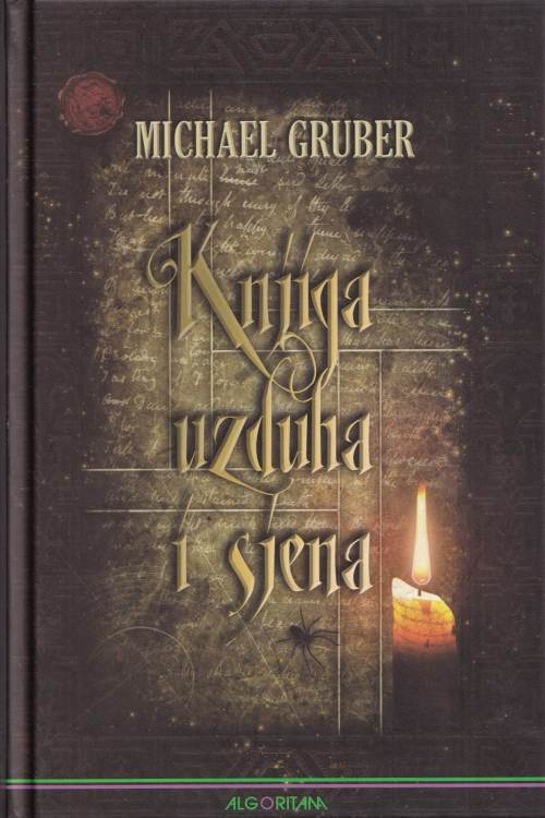 Knjiga uzduha i sjena - Michael Gruber, naslovnica knjige