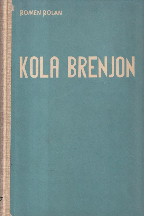 Kola Brenjon - Romain Rolland, naslovnica knjige
