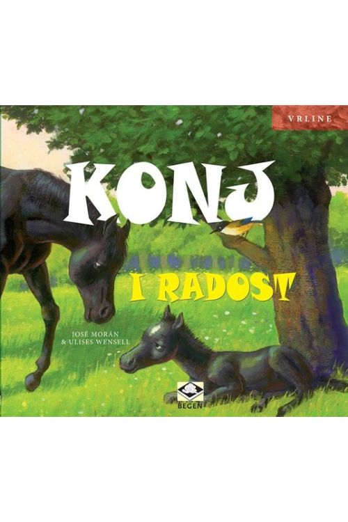 Konj i radost - Jose Moran | Ulises Wensell, naslovnica knjige