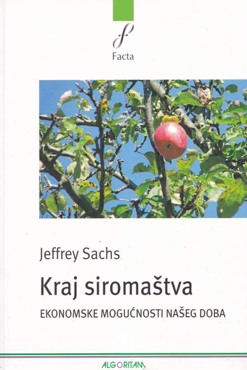 Kraj siromaštva - Jeffrey Sachs, naslovnica knjige
