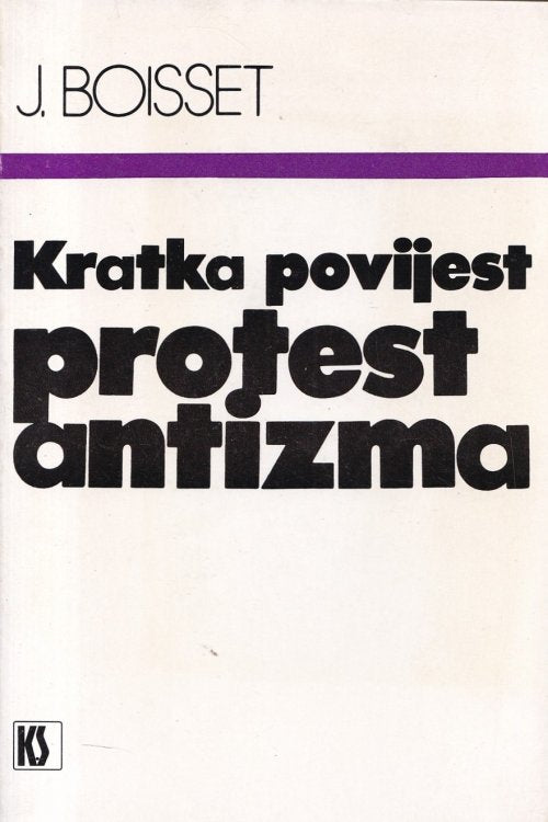 Kratka povijest protestantizma - Jean Boisset, naslovnica knjige
