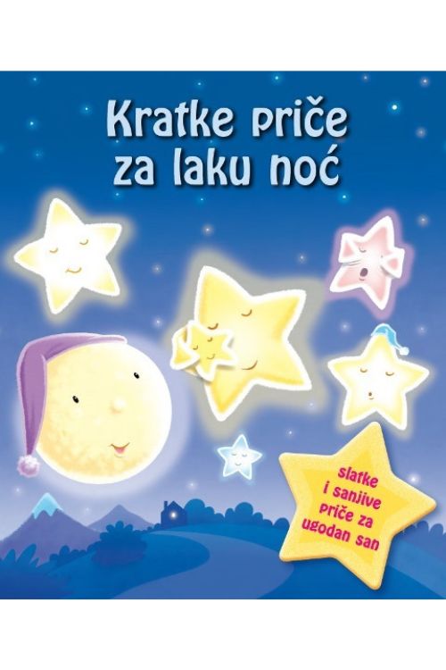 Kratke priče za laku noć, naslovnica knjige