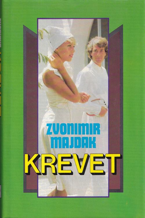 Krevet - Zvonimir Majdak, naslovnica knjige