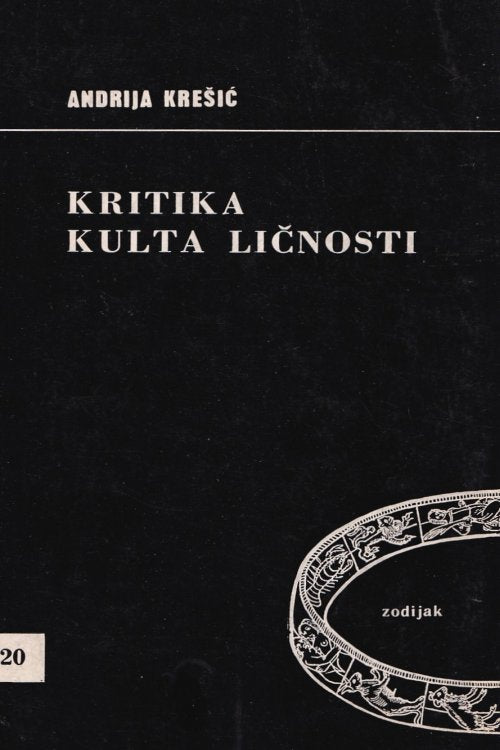 Kritika kulta ličnosti - Andrija Krešić, naslovnica knjige