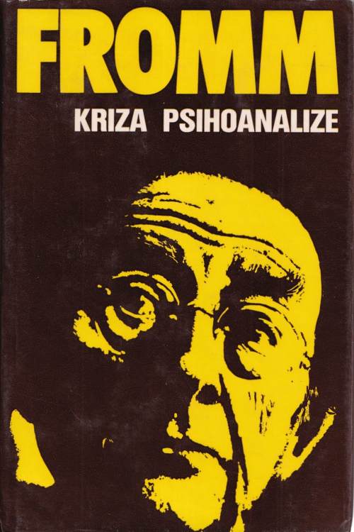 Kriza psihoanalize - Erich Fromm, naslovnica knjige