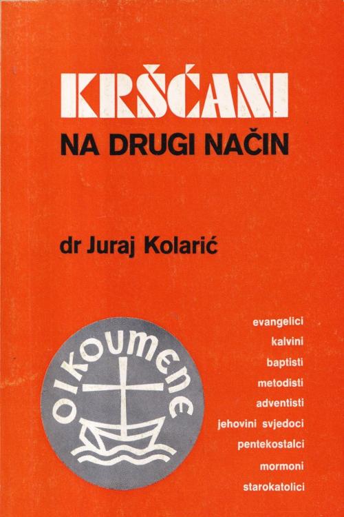 Krščani na drugi način - Juraj Kolarić, naslovnica knjige