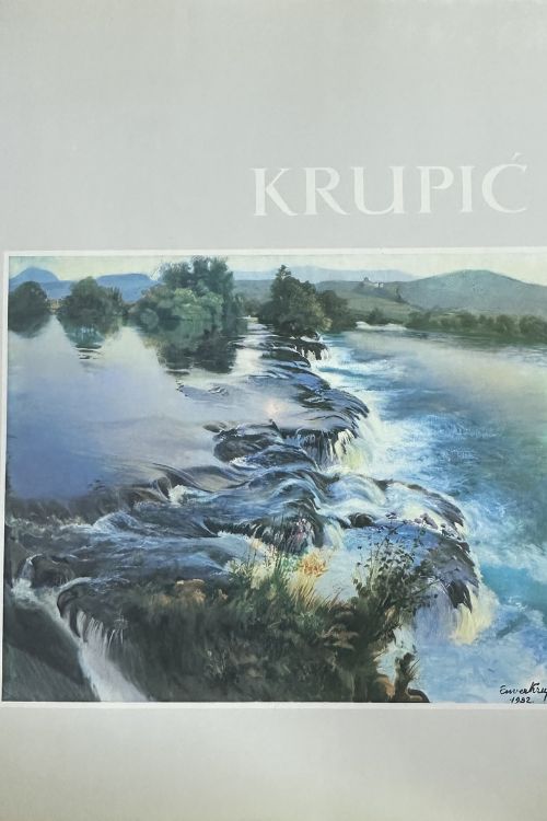 Enver Krupić, naslovnica knjige