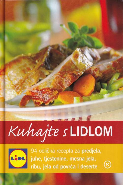 Kuhajte s Lidlom, naslovnica knjige