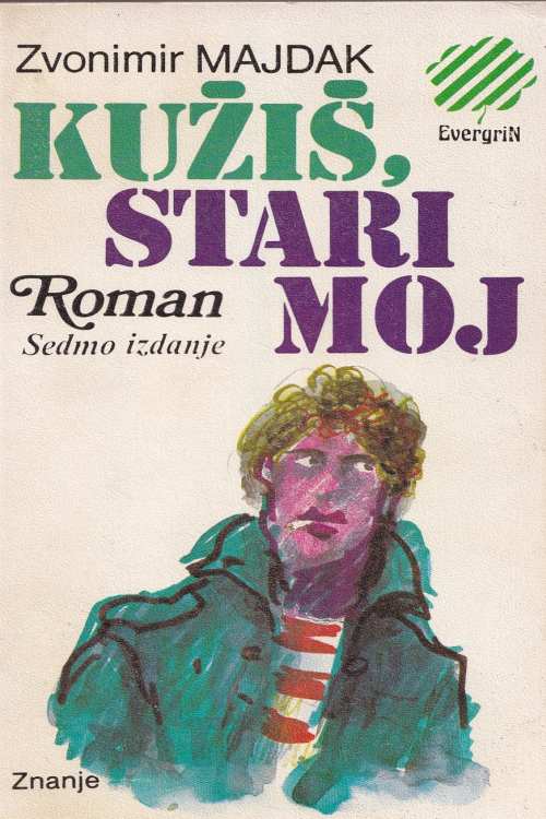 Kužiš, stari moj - Zvonimir Majdak, naslovnica knjige