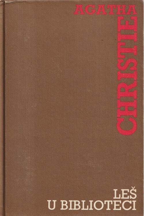 Leš u biblioteci - Agatha Christie, naslovnica knjige