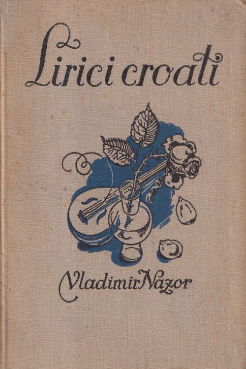 Lirici croati - Vladimir Nazor, naslovnica knjige