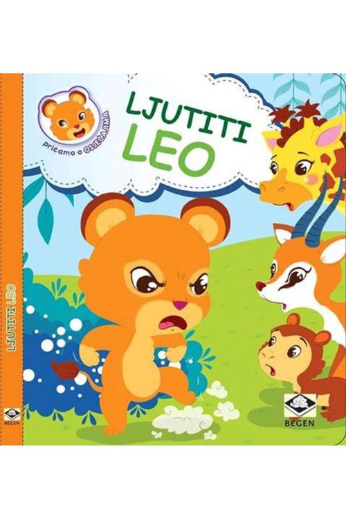 Ljutiti Leo, naslovnica knjige