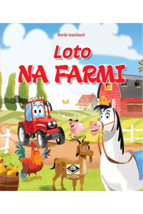 Loto na farmi, naslovnica knjige