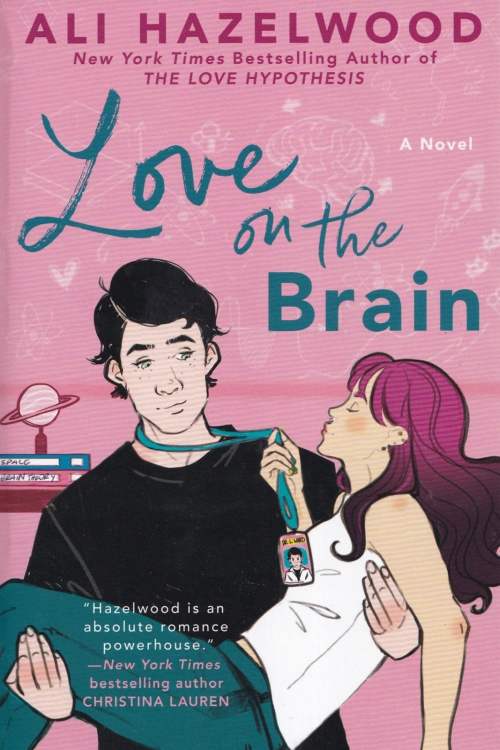 Love on the Brain - Ali Hazelwood, naslovnica knjige