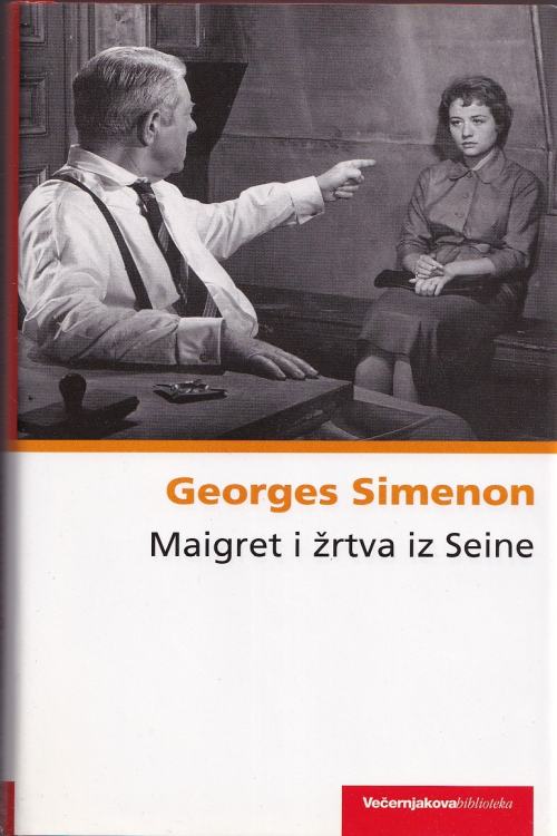 Maigret i žrtva iz Seine - Georges Simenon, naslovnica knjige