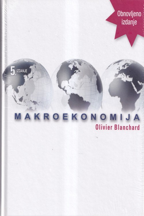 Makroekonomija - Olivier Blanchard, naslovnica knjige