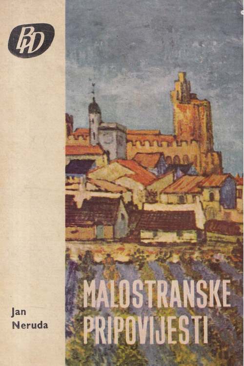 Malostranske pripovijesti - Jan Neruda, naslovnica knjige