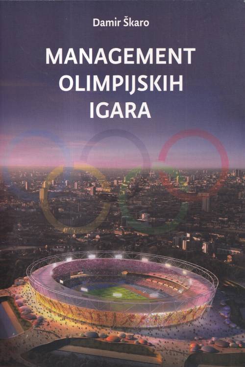 Management olimpijskih igara - Damir Škaro, naslovnica knjige
