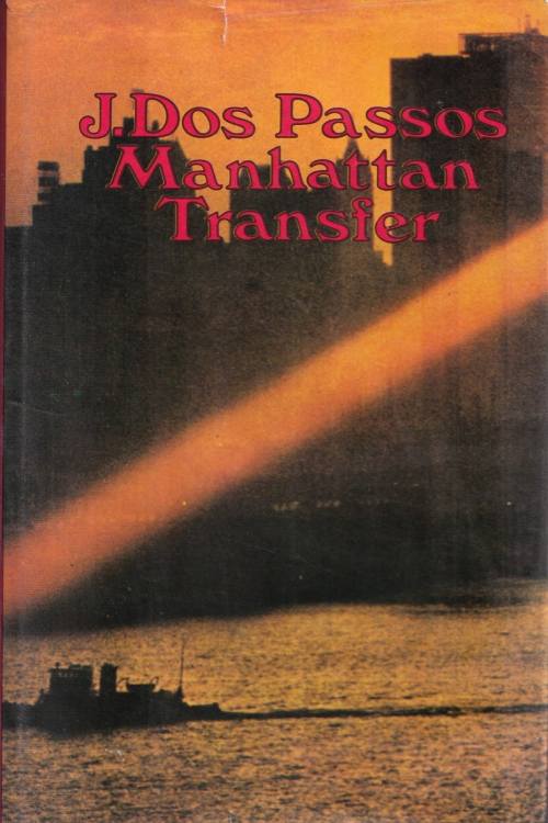 Manhattan Transfer - John Dos Passos, naslovnica knjige