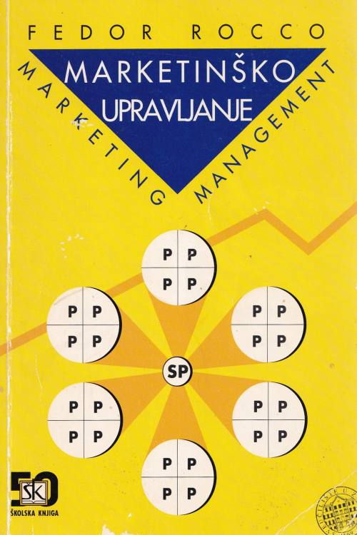 Marketinško upravljanje - Fedor Rocco, naslovnica knjige