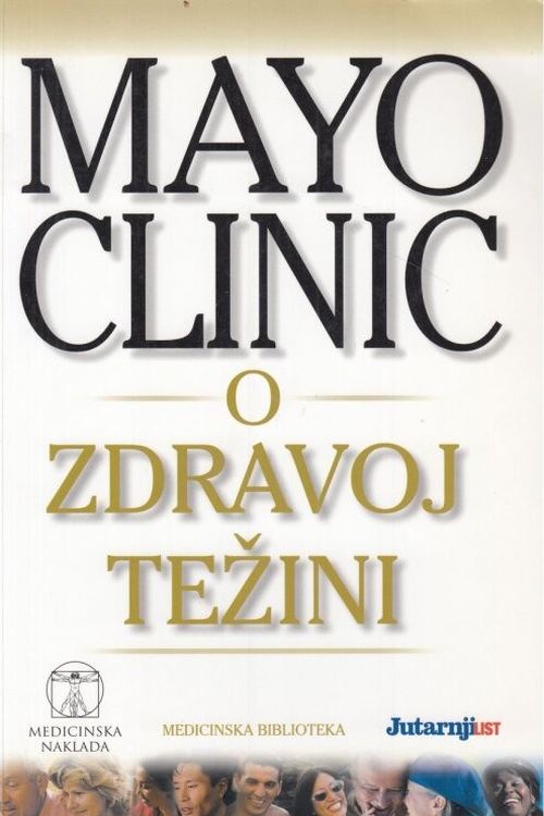 Mayo Clinic: O zdravoj težini, naslovnica knjige